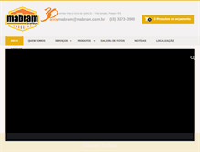 Tablet Screenshot of mabram.com.br
